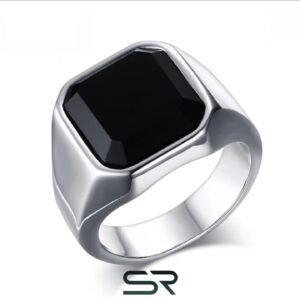 Anillo Square Obsidian