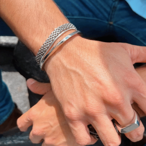 Pulsera  Cota de Malla G, S & B. - Imagen 5