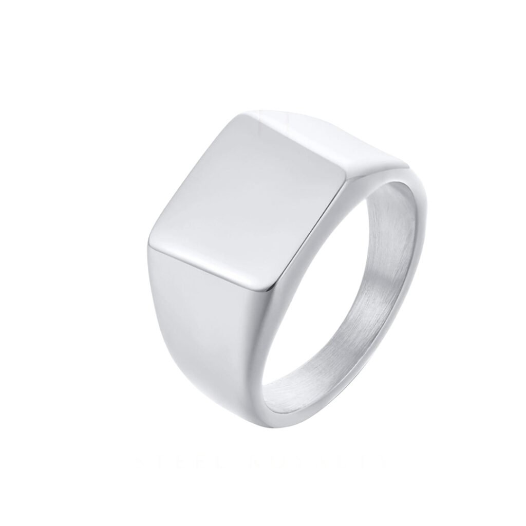Anillo Sello Cuadrado