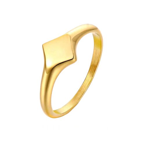 Anillo Sello Diamante