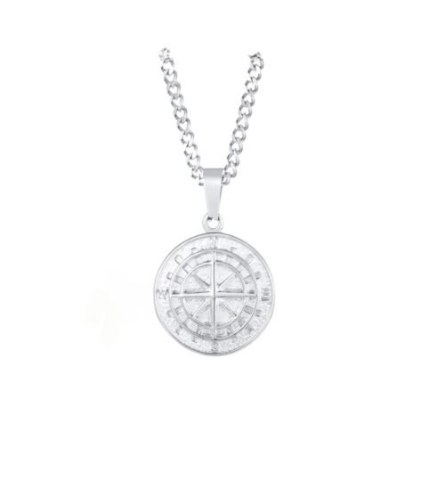 Dije Sealed Compass Rose