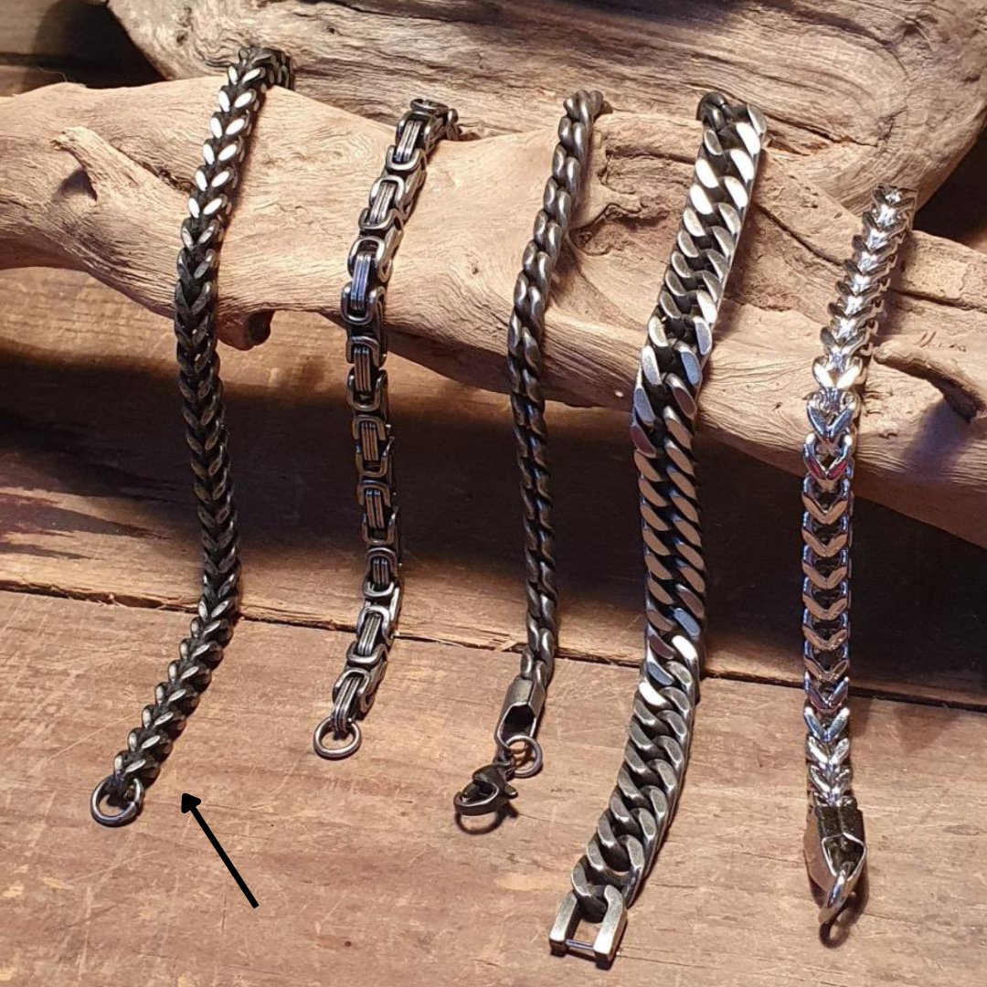 Pulsera Cubana Doble - Imagen 3