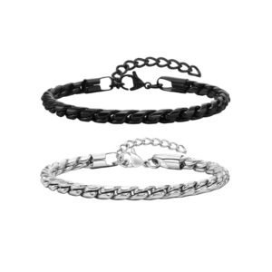 Pulsera Cubana Tubular